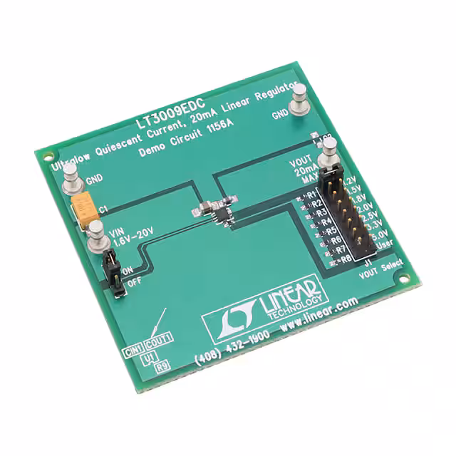 DC1156A Analog Devices Inc.  Cartes d'évaluation - Régulateurs de tension linéaires